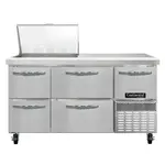 Continental Refrigerator RA60N12M-D Refrigerated Counter, Mega Top Sandwich / Salad Un