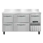 Continental Refrigerator RA60NBS-D Refrigerated Counter, Work Top