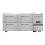 Continental Refrigerator RA68N-U-D Refrigerator, Undercounter, Reach-In