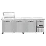 Continental Refrigerator RA93N12M Refrigerated Counter, Mega Top Sandwich / Salad Un