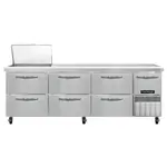 Continental Refrigerator RA93N12M-D Refrigerated Counter, Mega Top Sandwich / Salad Un