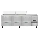 Continental Refrigerator RA93N18-D Refrigerated Counter, Sandwich / Salad Unit