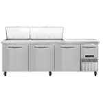Continental Refrigerator RA93N27M Refrigerated Counter, Mega Top Sandwich / Salad Un