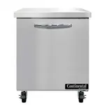 Continental Refrigerator SW27N Refrigerated Counter, Work Top