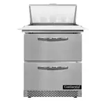 Continental Refrigerator SW27N8C-FB-D Refrigerated Counter, Sandwich / Salad Unit