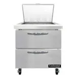 Continental Refrigerator SW32N12M-D Refrigerated Counter, Mega Top Sandwich / Salad Un