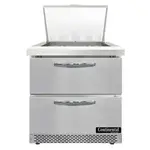 Continental Refrigerator SW32N12M-FB-D Refrigerated Counter, Mega Top Sandwich / Salad Un