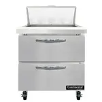Continental Refrigerator SW32N8-D Refrigerated Counter, Sandwich / Salad Unit