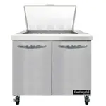 Continental Refrigerator SW36N12M Refrigerated Counter, Mega Top Sandwich / Salad Un
