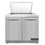 Continental Refrigerator SW36N12M-FB Refrigerated Counter, Mega Top Sandwich / Salad Un