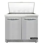 Continental Refrigerator SW36N15M-FB Refrigerated Counter, Mega Top Sandwich / Salad Un