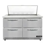 Continental Refrigerator SW48N18M-FB-D Refrigerated Counter, Mega Top Sandwich / Salad Un