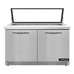 Continental Refrigerator SW48N18M-HGL-FB Refrigerated Counter, Mega Top Sandwich / Salad Un