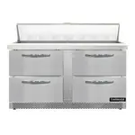 Continental Refrigerator SW60N16-FB-D Refrigerated Counter, Sandwich / Salad Unit