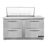 Continental Refrigerator SW60N18M-FB-D Refrigerated Counter, Mega Top Sandwich / Salad Un