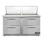 Continental Refrigerator SW60N24M-FB-D Refrigerated Counter, Mega Top Sandwich / Salad Un