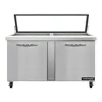 Continental Refrigerator SW60N24M-HGL Refrigerated Counter, Mega Top Sandwich / Salad Un