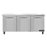 Continental Refrigerator SW72N Refrigerated Counter, Work Top