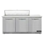 Continental Refrigerator SW72N12C-FB Refrigerated Counter, Sandwich / Salad Unit