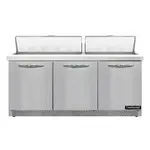 Continental Refrigerator SW72N18-FB Refrigerated Counter, Sandwich / Salad Unit