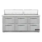 Continental Refrigerator SW72N18C-FB-D Refrigerated Counter, Sandwich / Salad Unit