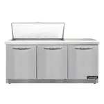 Continental Refrigerator SW72N18M-FB Refrigerated Counter, Mega Top Sandwich / Salad Un