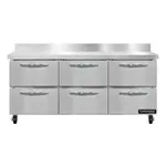 Continental Refrigerator SW72NBS-D Refrigerated Counter, Work Top