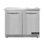 Continental Refrigerator SWF36N-FB Freezer Counter, Work Top