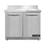 Continental Refrigerator SWF36NBS-FB Freezer Counter, Work Top