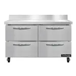 Continental Refrigerator SWF48NBS-D Freezer Counter, Work Top