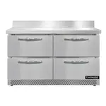 Continental Refrigerator SWF48NBS-FB-D Freezer Counter, Work Top