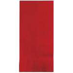 CONVERTING Dinner Napkin, 16" x 16", Red, Paper, 2 Ply, (100/Pack) Creative Converting 27-1031