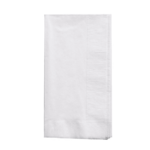 CONVERTING Dinner Napkin, 16" x 16", White, Paper, 2 Ply, (50/Pack) Creative Converting 27-9000