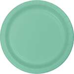 CONVERTING Plate, 7", Mint, Paper, (24/Pack) Creative Converting 318894