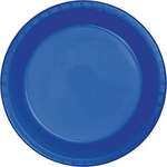 CONVERTING Plate, 9", Cobalt Blue, Paper, (24/Pack) Creative Converting 473147B