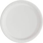CONVERTING Plate, 7", White, (24/Pack) Creative Converting 79000B