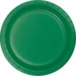 CONVERTING Plate, 7", Emerald Green, Paper, (24/Pack) Creative Converting 79112B
