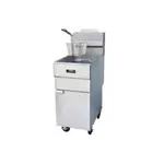 Copper Beech CBF-50 Fryer, Gas, Floor Model, Full Pot