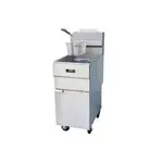 Copper Beech CBF-50 Fryer, Gas, Floor Model, Full Pot