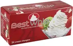 Cream Chargers, N2O Nitrous Oxide, (600/Case), Best Whip BW24