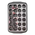 Ardous Trading CUPCAKE PAN 24 CUP MINI BAKER'S SECRET SIGNATURE COLLECTION , 42.7X27.3X2.5CM ,0.5MM