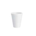 DART SOLO CONTAINER Drink Cup, 10 Oz, White, Foam, (1000/Case), Dart 10J10