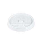DART SOLO CONTAINER Sip Thru Plastic Lid, 12 oz, White, (1000/Case) Dart 12UL
