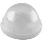 DART SOLO CONTAINER Dome Lid, 12-24 oz, Clear, Plastic, (1000/Case), Dart 16LCDH