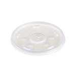 DART SOLO CONTAINER Plastic Cup Lid, 24 oz, Translucent, Plastic, (500/Case) Dart 24SL05