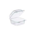 DART SOLO CONTAINER Hinged Container, 5.3" x 5.6", Clear, Polystyrene, (500/Case) Dart C20UTD