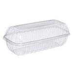 DART SOLO CONTAINER Hinged Container, 9.9" x 5.1", Clear, Plastic, (200/Case), Dart C99HT1