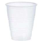 DART SOLO CONTAINER Cold Cup, 5 oz, Translucent, Plastic, 25/100/2500, (2,5/Case) Dart Solo Y5