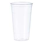 DART SOLO CONTAINER Cold Cup, 32 oz., Clear, Plastic, SOLTC32