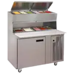 Delfield 18672PDLP Refrigerated Counter, Pizza Prep Table